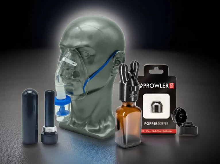 Poppers Zubehör damit der Poppers Rausch aus dem besten Lederreinger Shop noch stärker sein wird