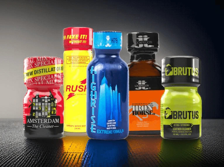 Poppers nach Brands für starken Poppers Rausch aus dem besten Lederreinger Shop in Deutschland kaufen