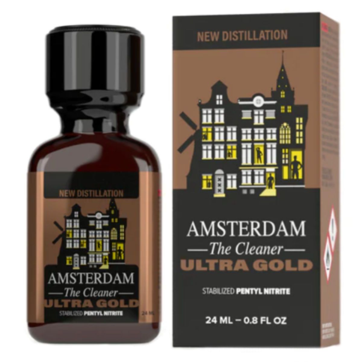 Poppers Amsterdam Ultra Gold XL Lederreiniger Express