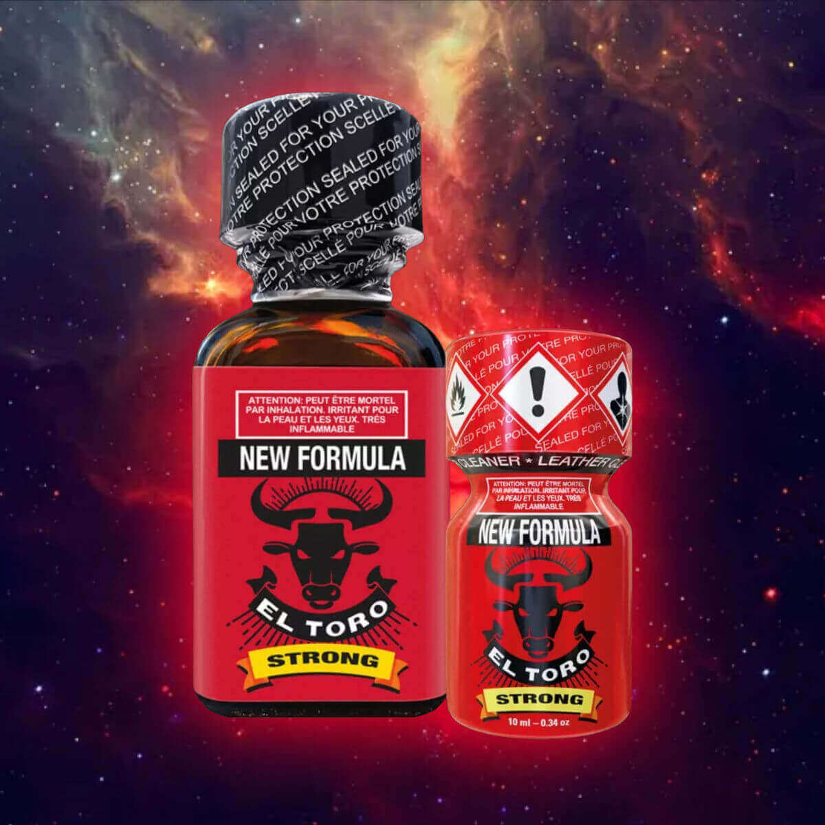 Poppers Sale EL TORO Strong - Value Pack % Lederreiniger Express