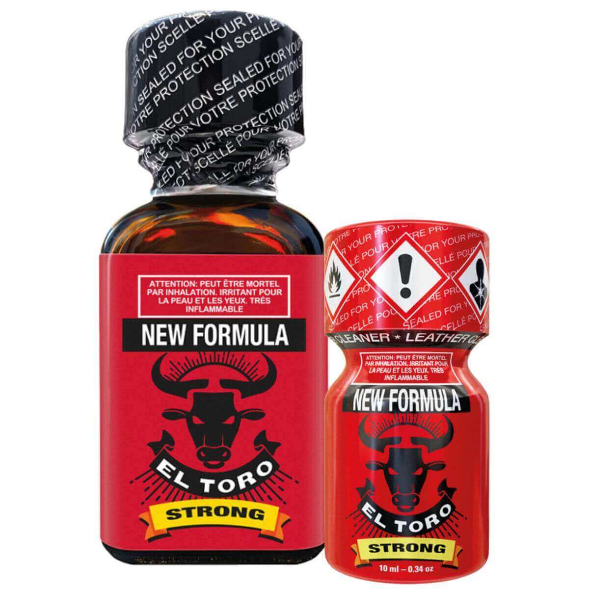 Poppers Sale EL TORO Strong - Value Pack % Lederreiniger Express