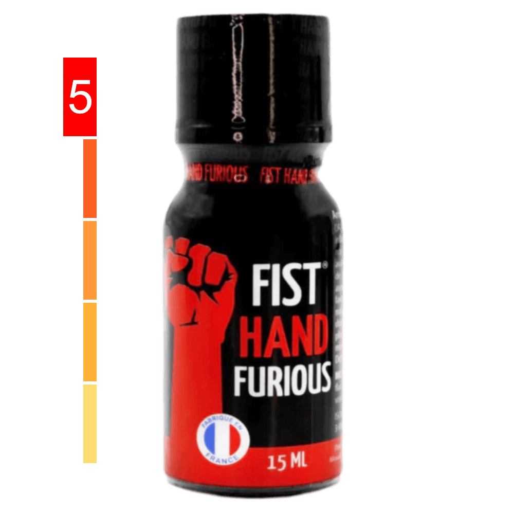 Poppers Fist Hand Furious Red Lederreiniger Express