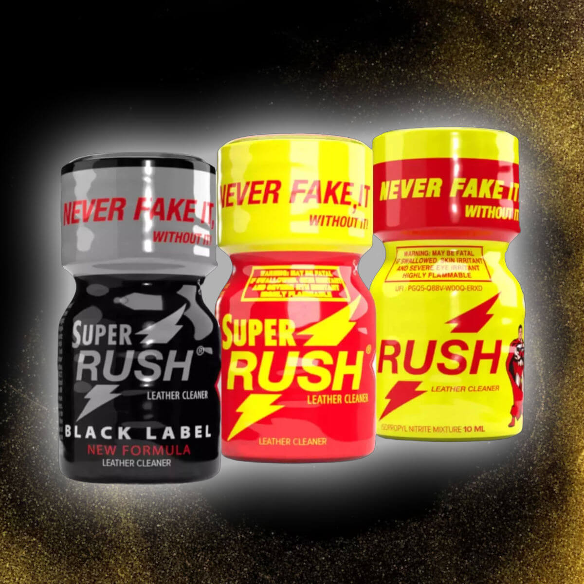 Poppers RUSH GERMAN FLAG EDITION KIT Lederreiniger Express