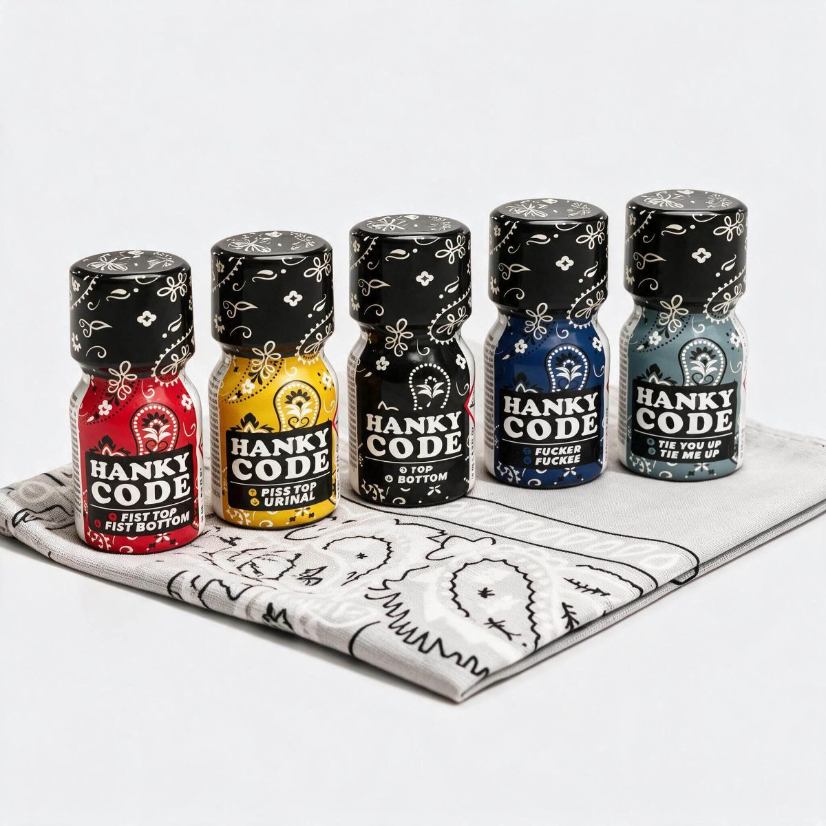 Hanky Code Poppers Yellow Small