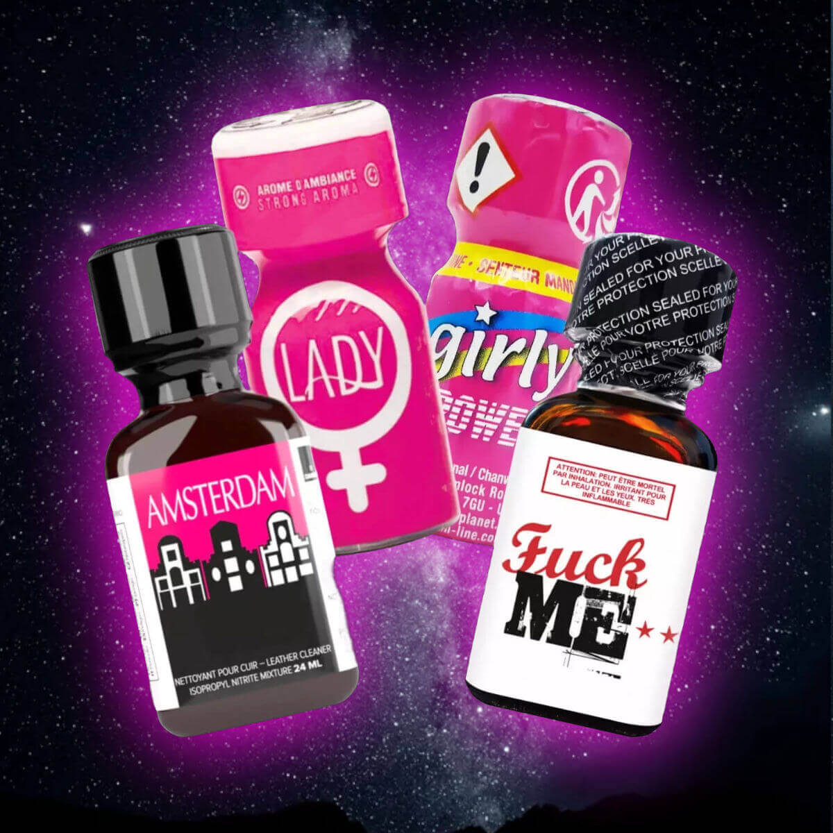 Poppers kaufen für Frauen NEW LADY PACK Lederreiniger Express