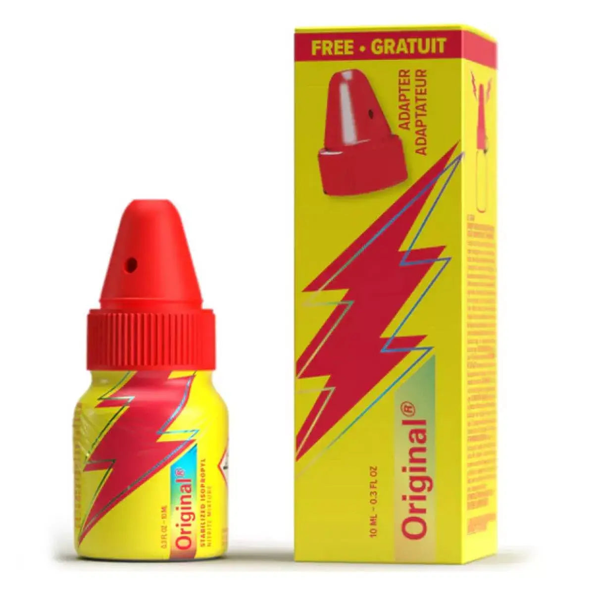 Poppers Original Small+ Gratis Sniffer Cap Lederreiniger Express