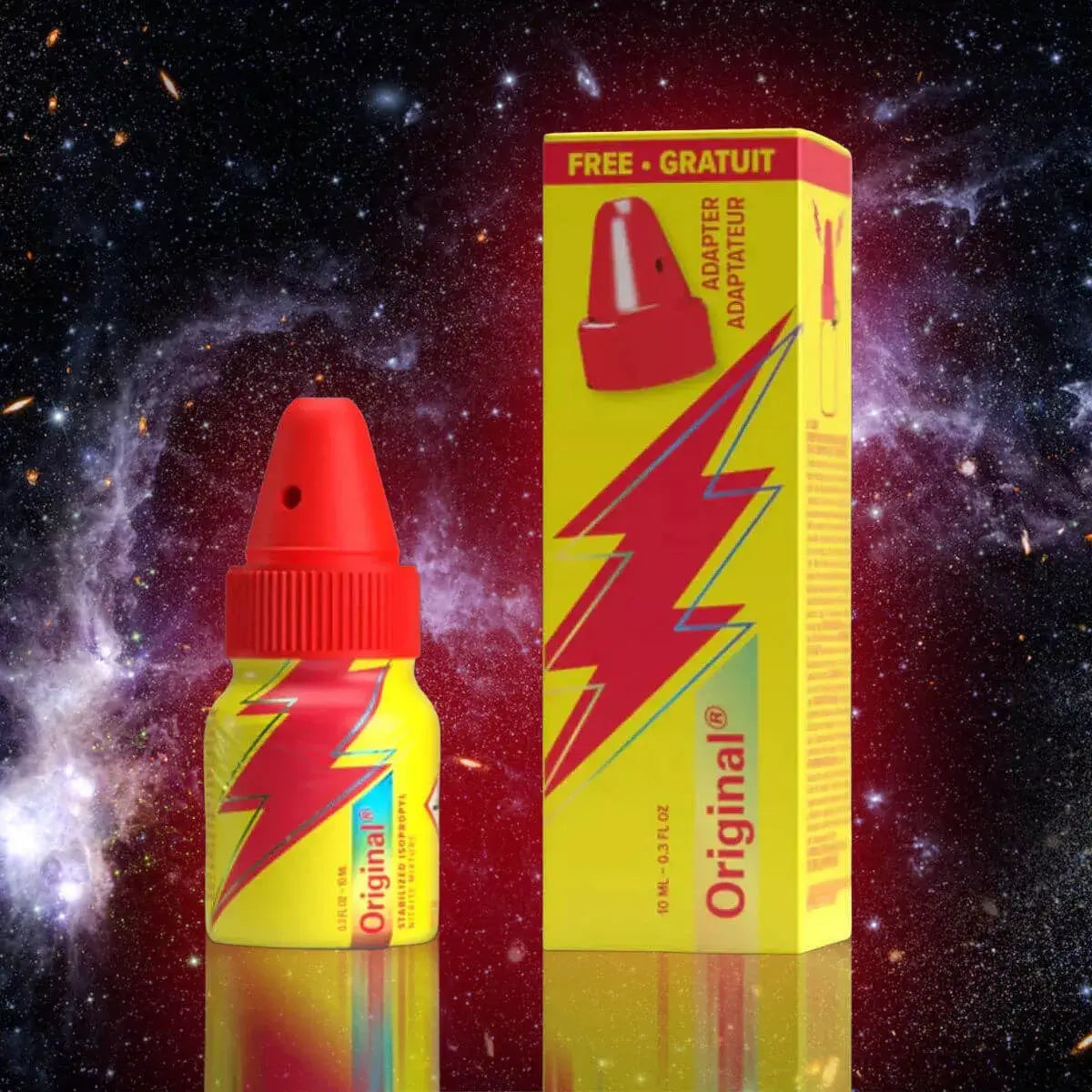 Poppers Original Small+ Gratis Sniffer Cap Lederreiniger Express