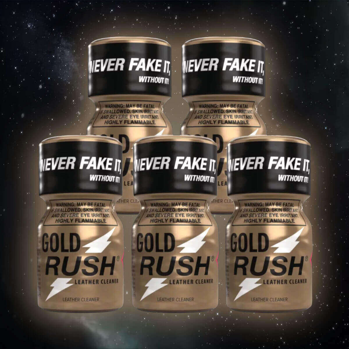 Poppers RUSH Gold 5x Lederreiniger Express