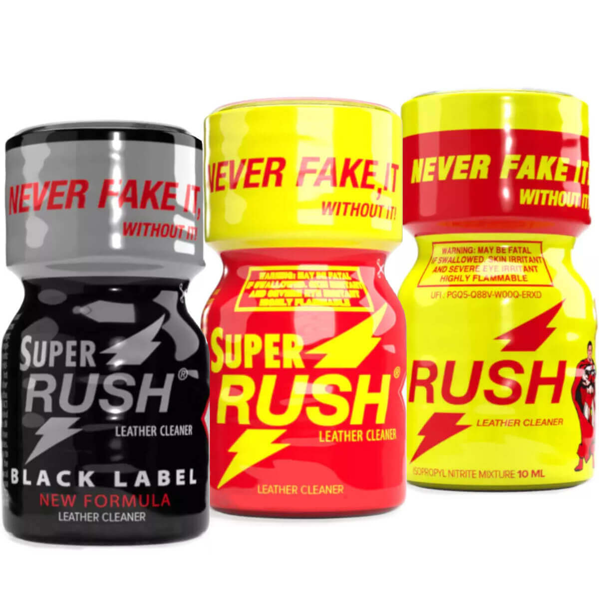 Poppers RUSH GERMAN FLAG EDITION KIT Lederreiniger Express