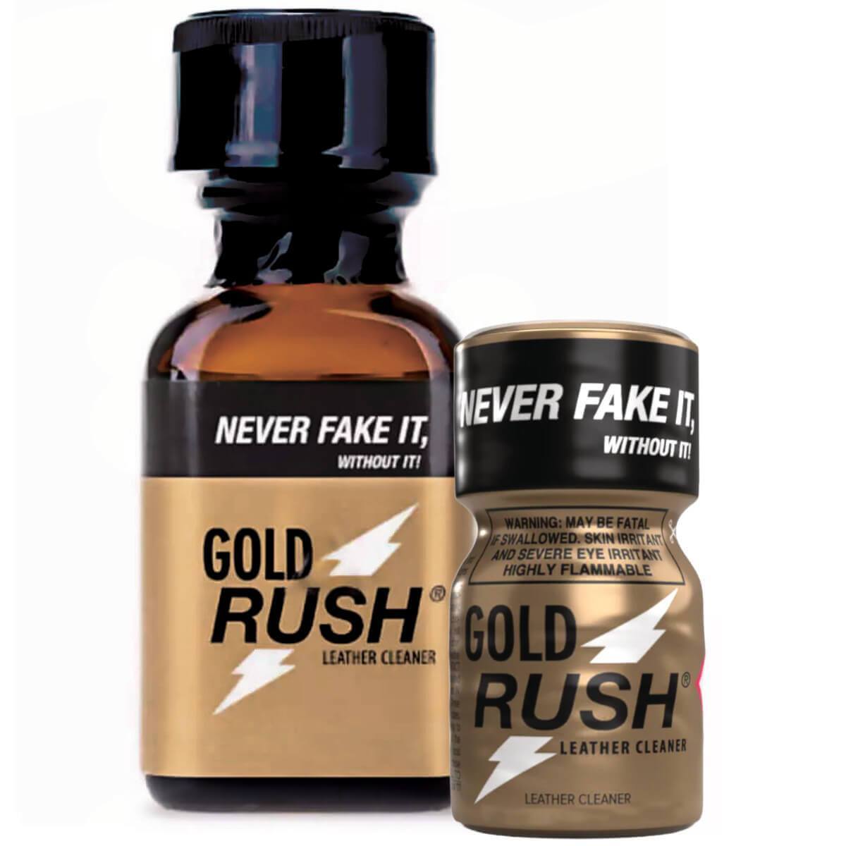 Poppers Wirkung verstärken Rush Gold - Value Pack Lederreiniger Express