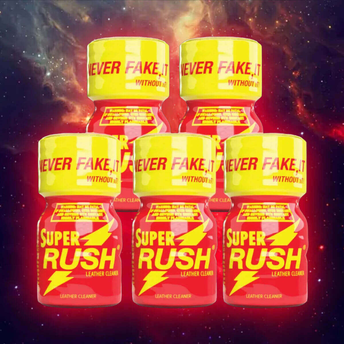 Poppers kaufen SUPER RUSH RED 5x Lederreiniger Express