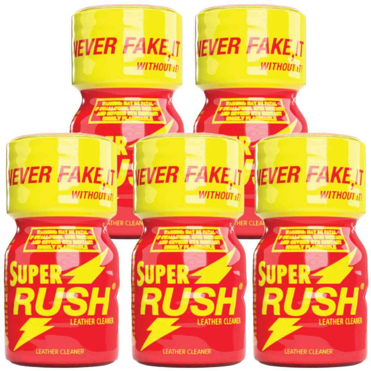 Poppers kaufen SUPER RUSH RED 5x Lederreiniger Express