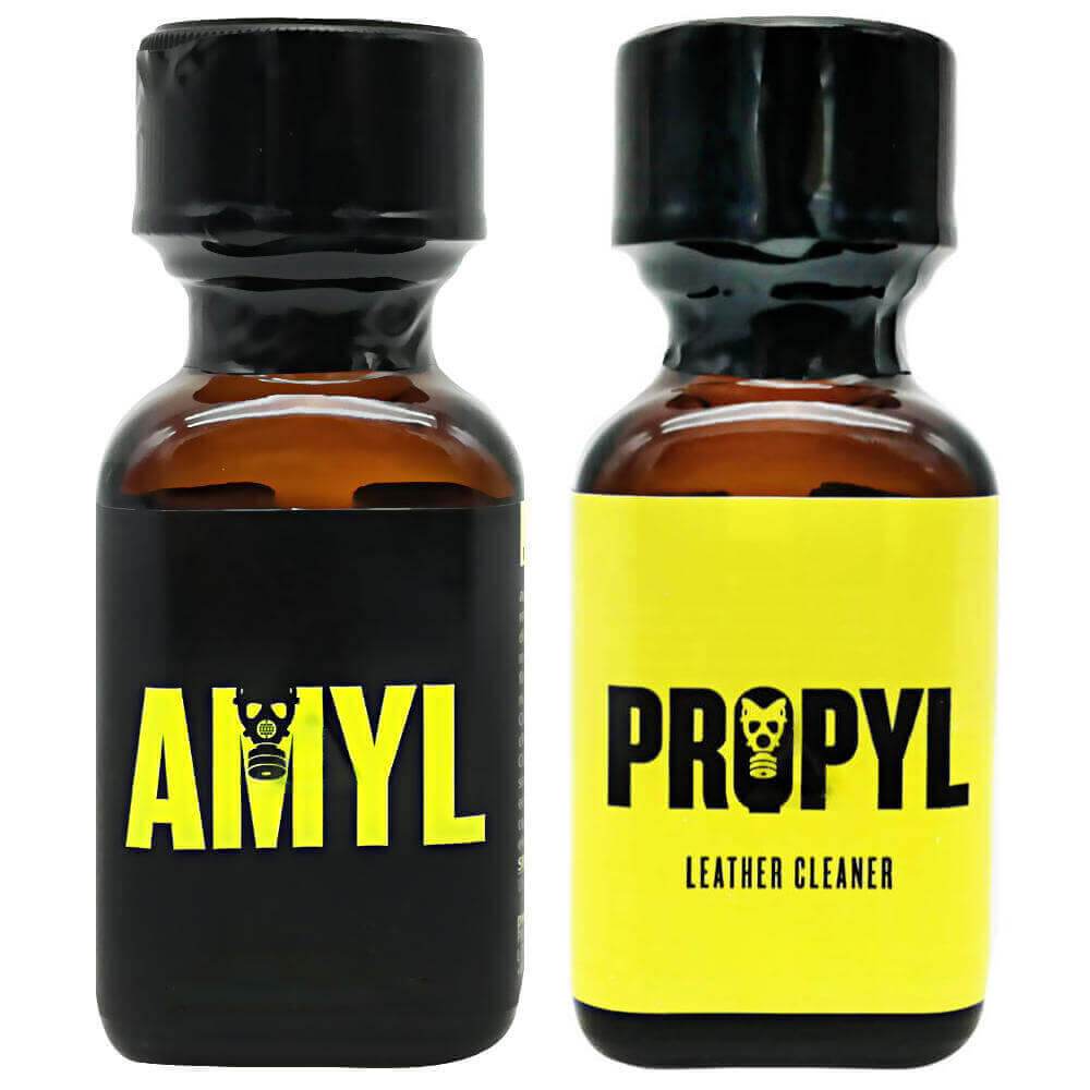 Poppers Sale AMYL-PROPYL Kombi Pack Lederreiniger Express