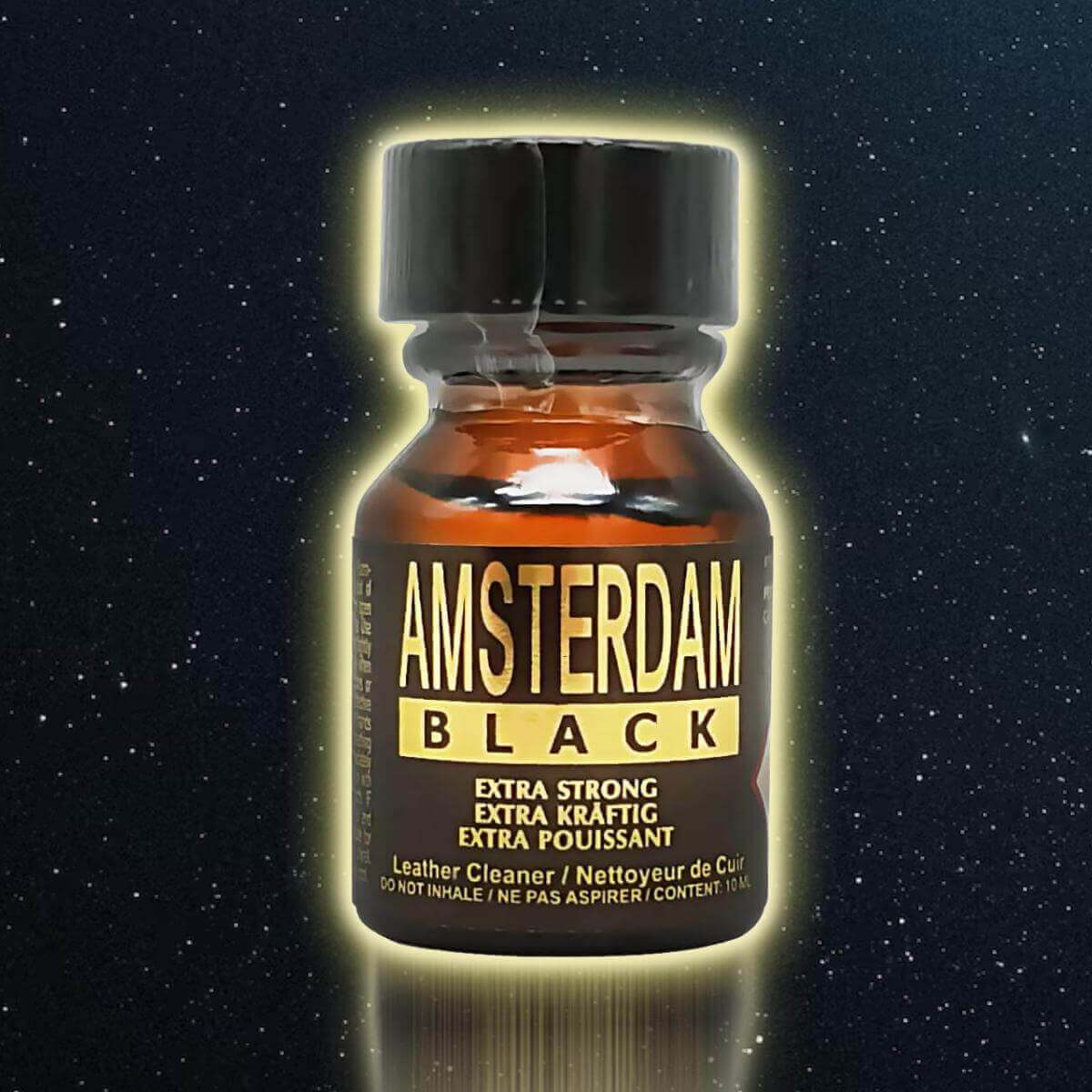 Poppers Amsterdam Black Small Extra Strong Lederreiniger Express