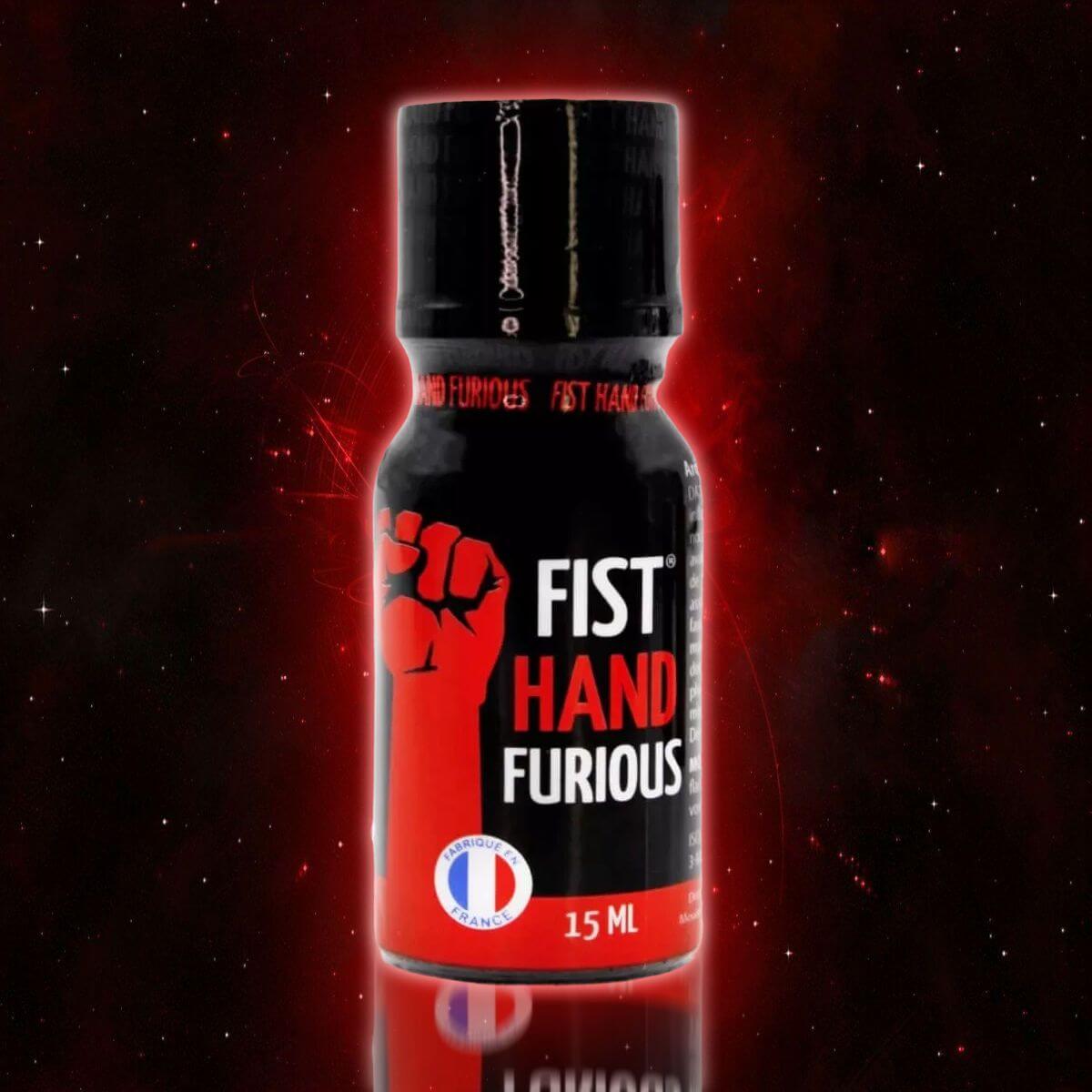 Poppers Fist Hand Furious Red Lederreiniger Express