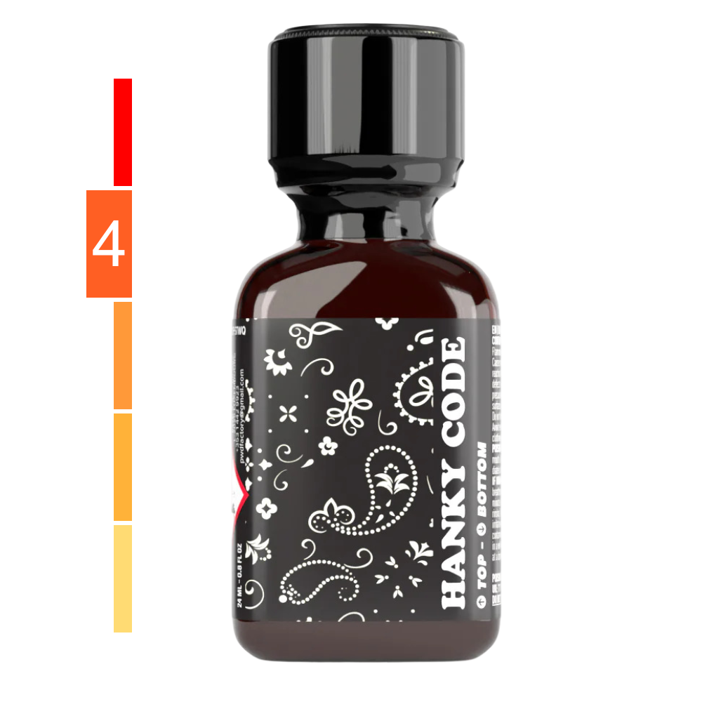 Hanky Code Poppers Black