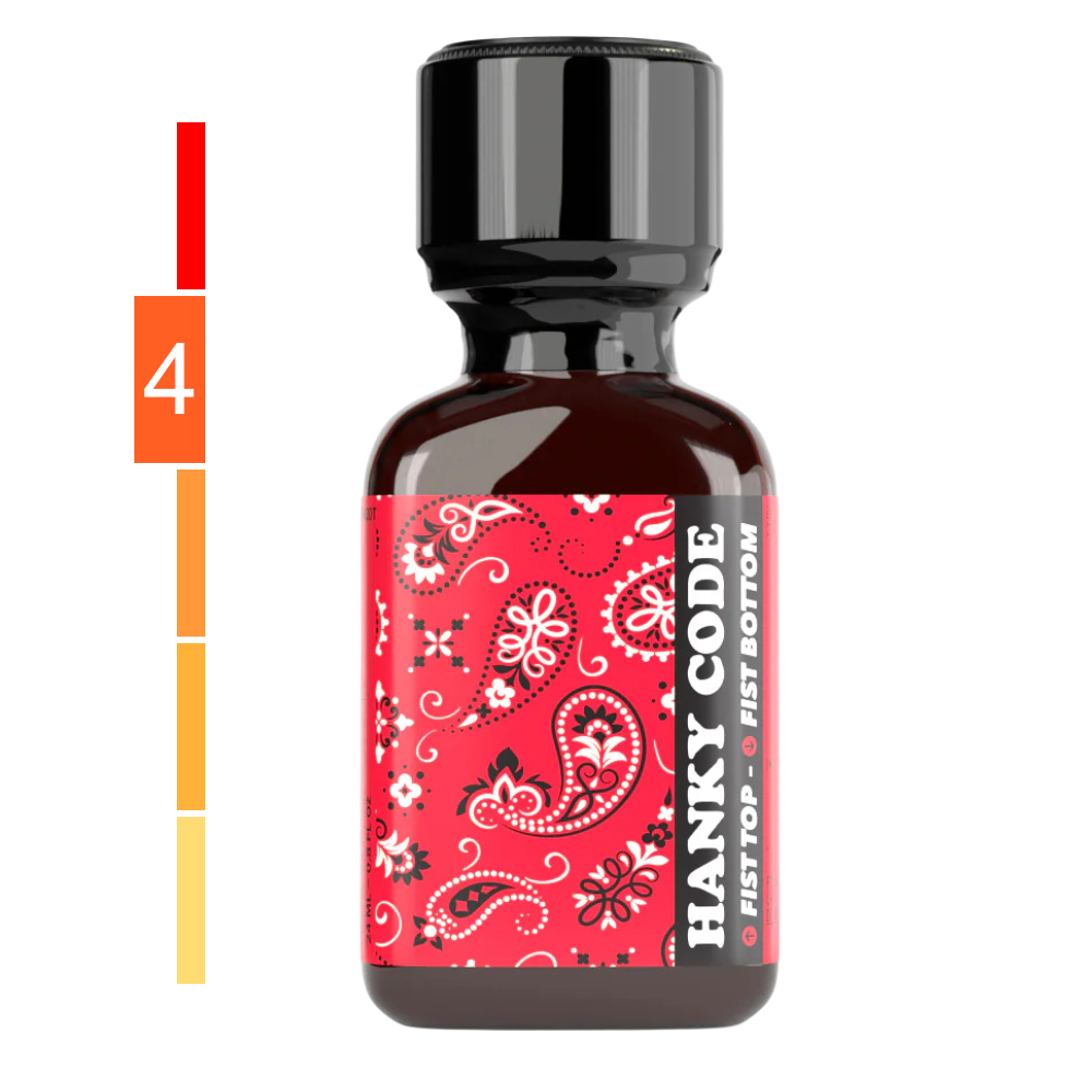 Hanky Code Poppers Red