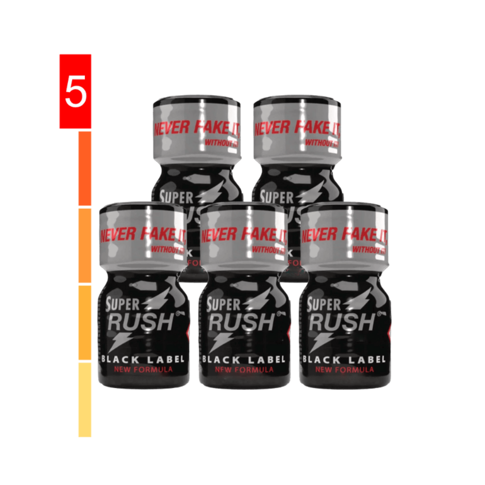 SUPER RUSH® Black 5x