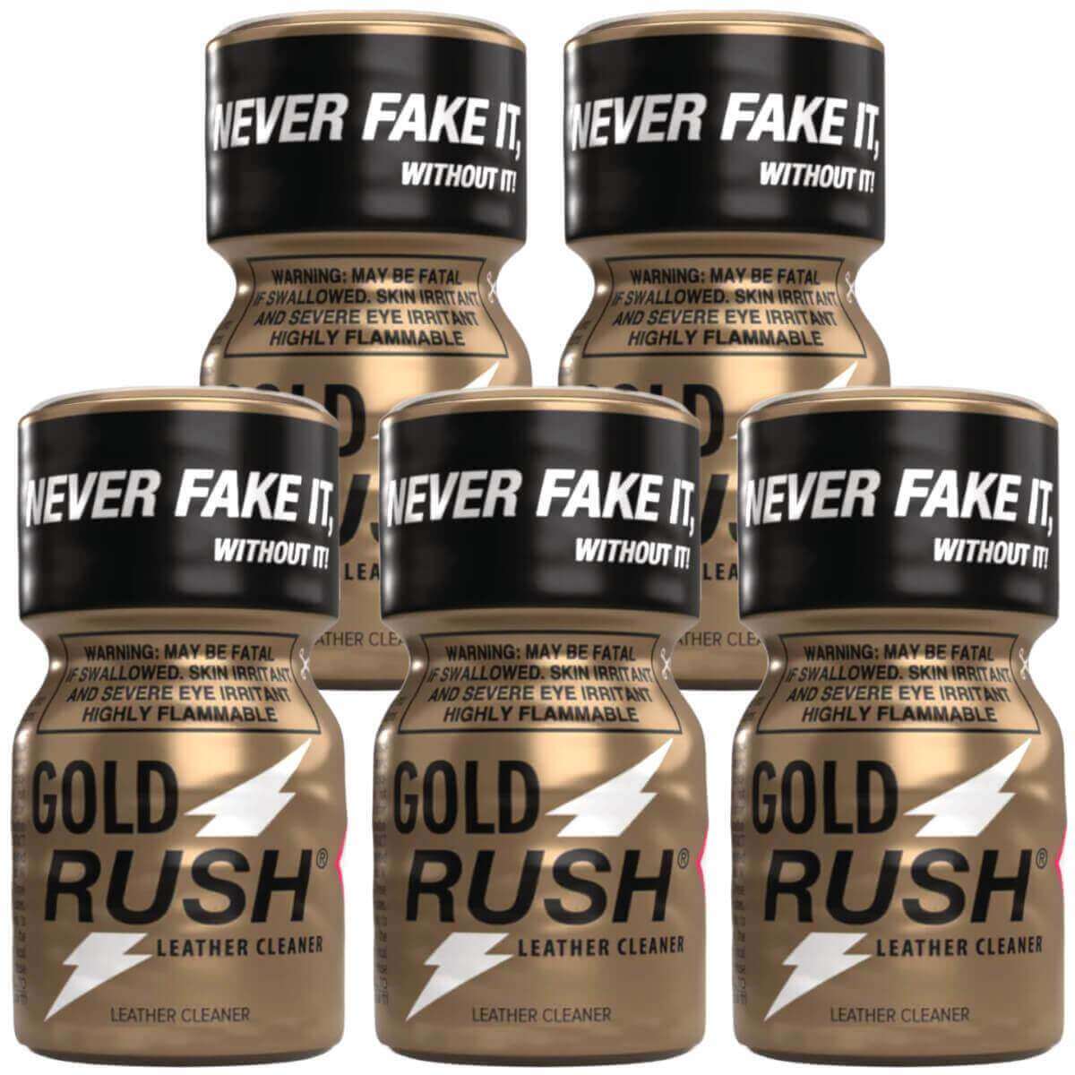 Poppers RUSH Gold 5x Lederreiniger Express