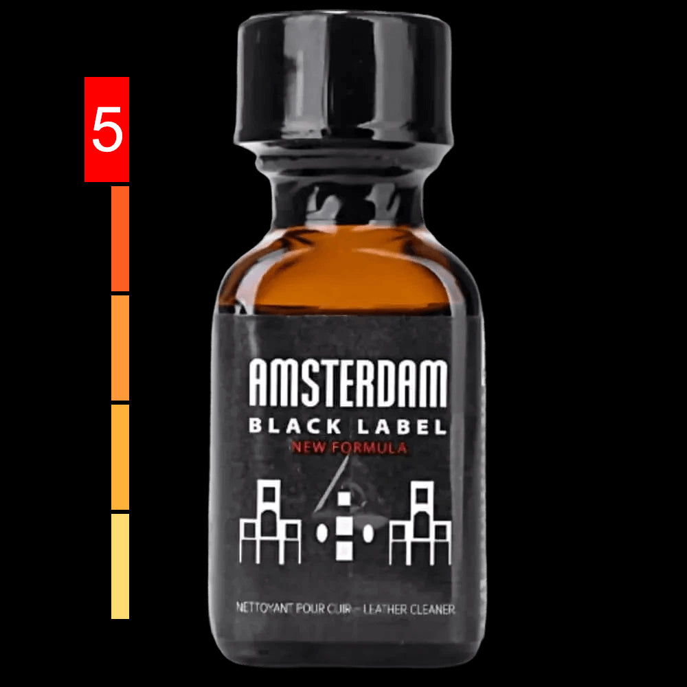 Poppers Wirkung verstärken AMSTERDAM Black Label XL Lederreiniger Express